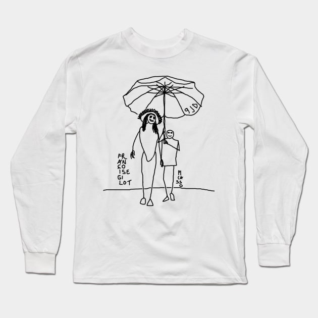 Walk on the beach Long Sleeve T-Shirt by JD by BN18 